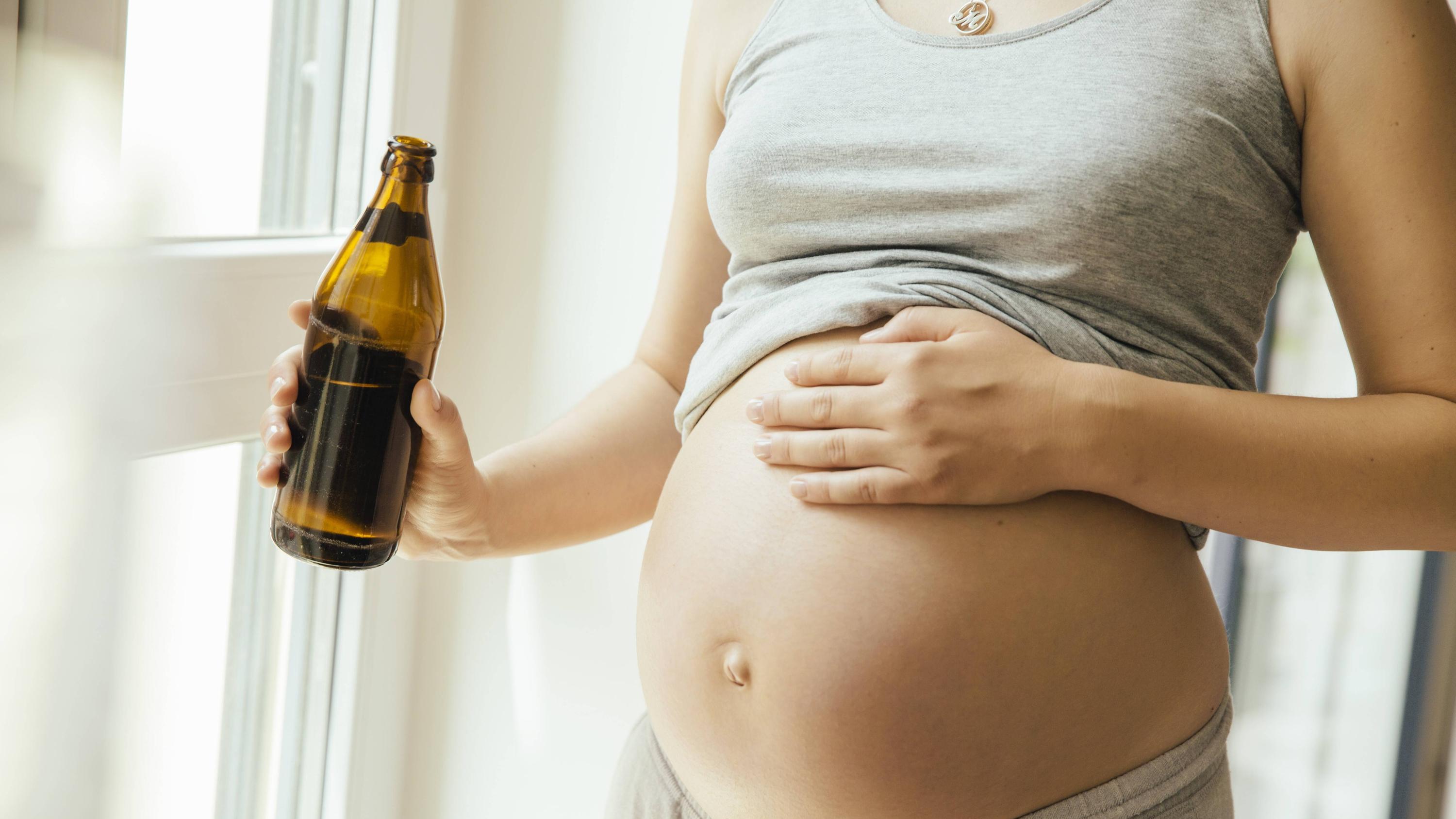 Alkohol während der Schwangerschaft hat lebenslange Folgen für das