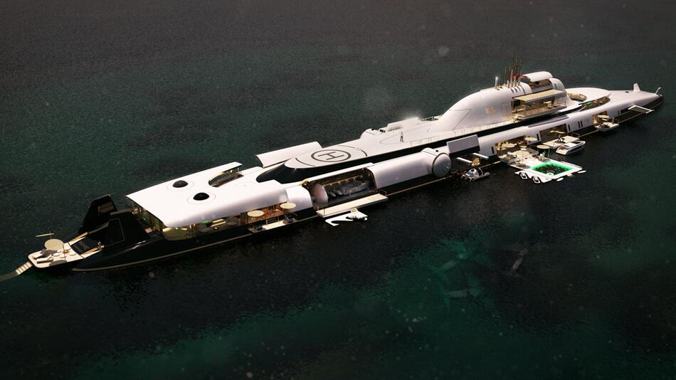 Wie bei James Bond: Firma plant riesiges Luxus-U-Boot für 1,85 Milliarden Euro