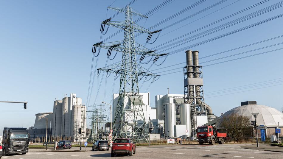 Stillgelegtes Kraftwerk in Hamburg-Moorburg