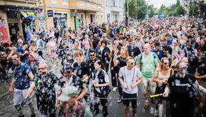 Technoparade "Zug der Liebe" in Berlin