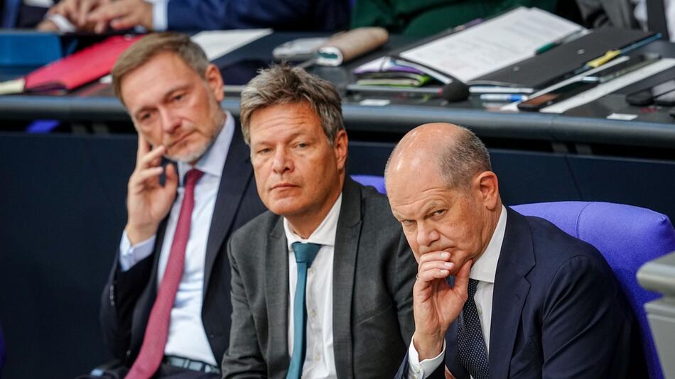 Scholz, Lindner und Habeck