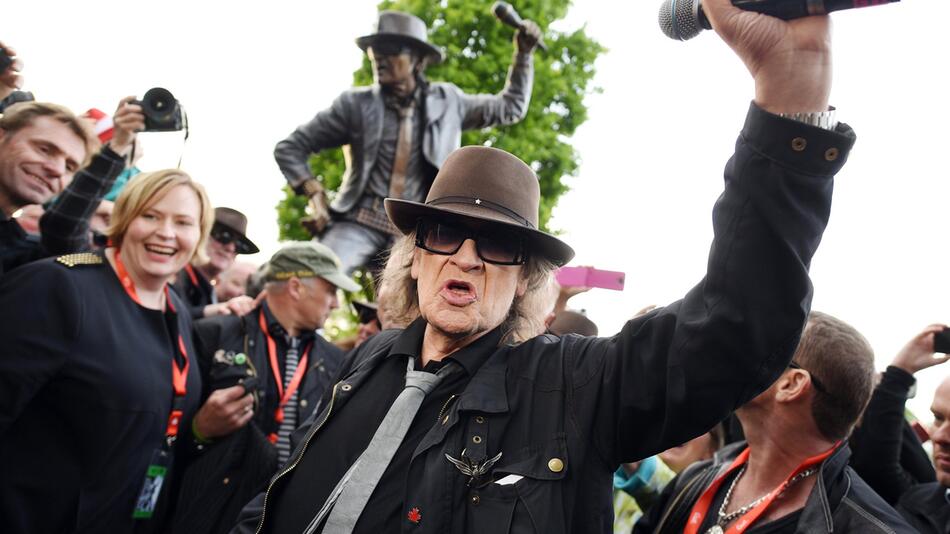 Statue von Rocksänger Udo Lindenberg geklaut