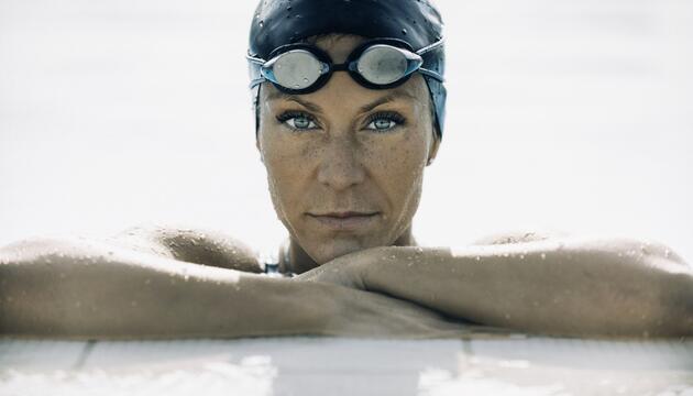 Schwimmerin
