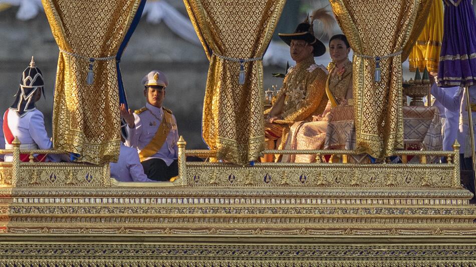 Feierlichkeiten zur Krönung in Thailand