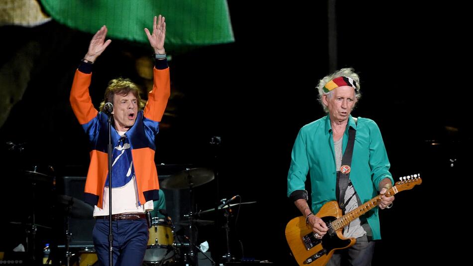 Mick Jagger und Keith Richards.