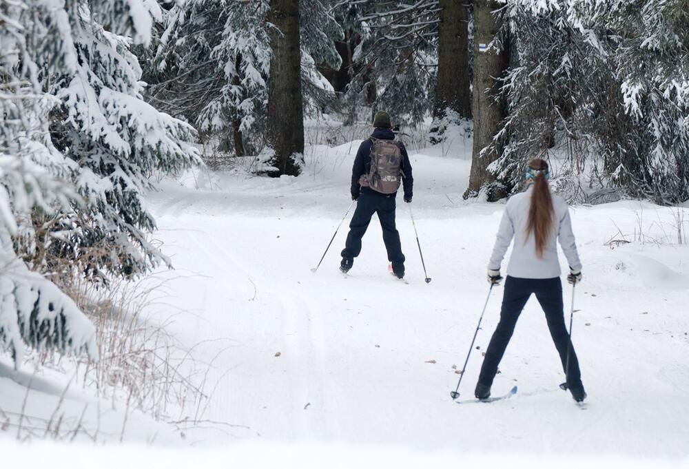 Winterwetter in Sachsen