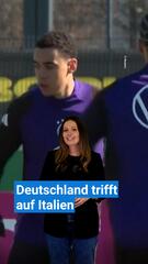 Deutschand vor Duell mit Italien