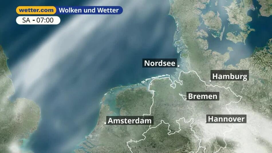 "Nordsee: Dein Wetter für Deine Region!"