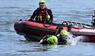 Feuerwehrübung auf dem Rhein