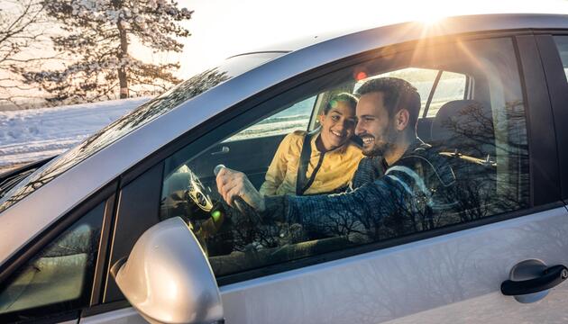 Autofahren im Winter
