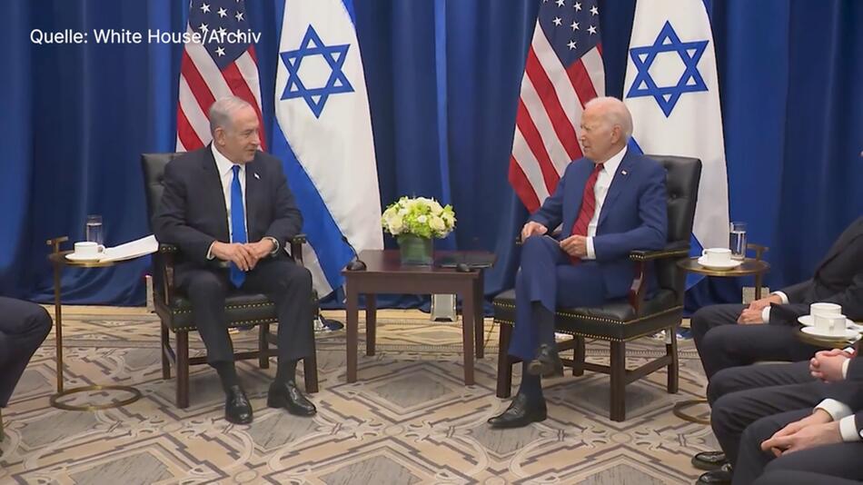 Netanjahu und Biden