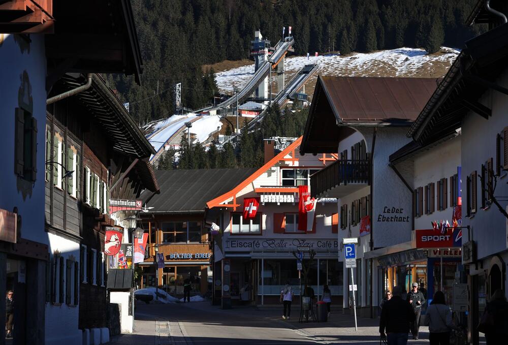 Innenstadt von Oberstdorf