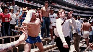 Gewalt im Stadion zwischen argentinischen und englischen Fans