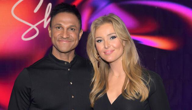 Daniel Aminati und seine Ehefrau Patrice Aminati bei der "Beatrice Egli Show 2025".