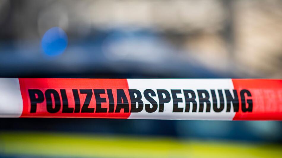 Absperrung der Polizei