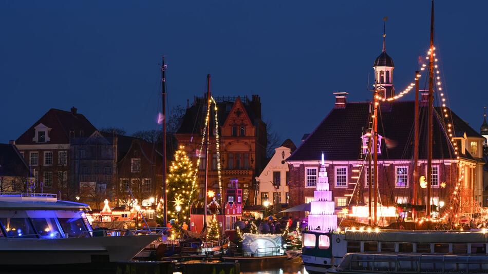 Bilder vom Weihnachtsmarkt in Leer