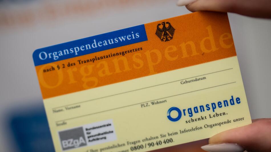 Organspendeausweis