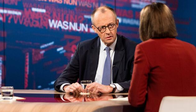 Bundeskanzler Merz in der Sendung "Was nun, Herr Merz?"