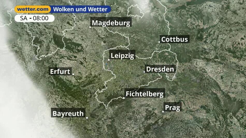 "Sachsen: Dein Wetter für Deine Region!"