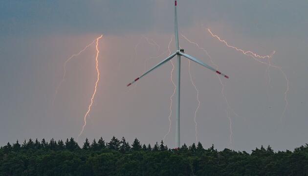 Gewitter über Berlin und Brandenburg