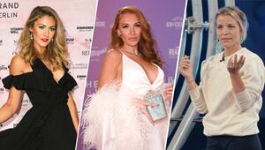 Fiona Erdmann (l.), Georgina Fleur (M.) und Ina Aogo 