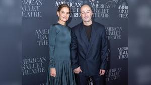Katie Holmes und Jason Bard Yarmosky am Donnerstag in New York.