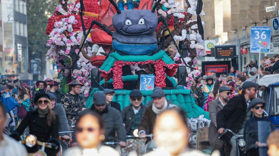 Freimarktsumzug beim 989. Bremer Freimarkt