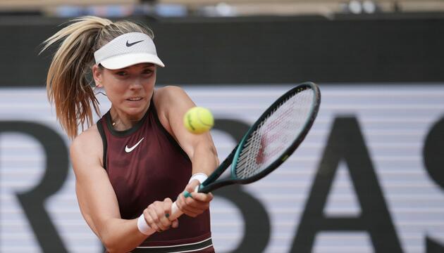 Katie Boulter bei den French Open