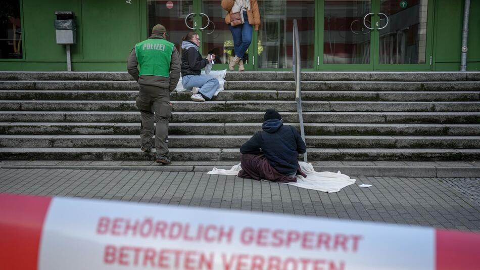 Katastrophenschutzübung in Berlin