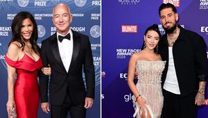 Lauren Sánchez und Jeff Bezos (li.) feierten die teuerste Hochzeit das Jahres. Aber auch Leyla ...