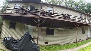 Terrasse bricht ein: US-Marshals stürzen bei Festnahme in Missouri in die Tiefe