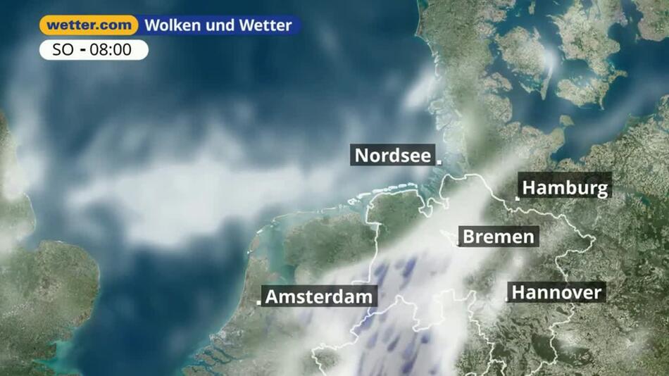 "Nordsee: Dein Wetter für Deine Region!"