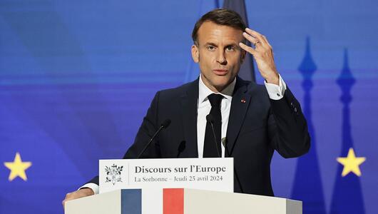 Grundsatzrede von Frankreichs Präsident Emmanuel Macron an der Sorbonne