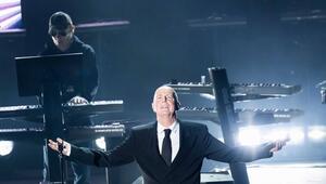 Die Pet Shop Boys bei einem Auftritt in London.