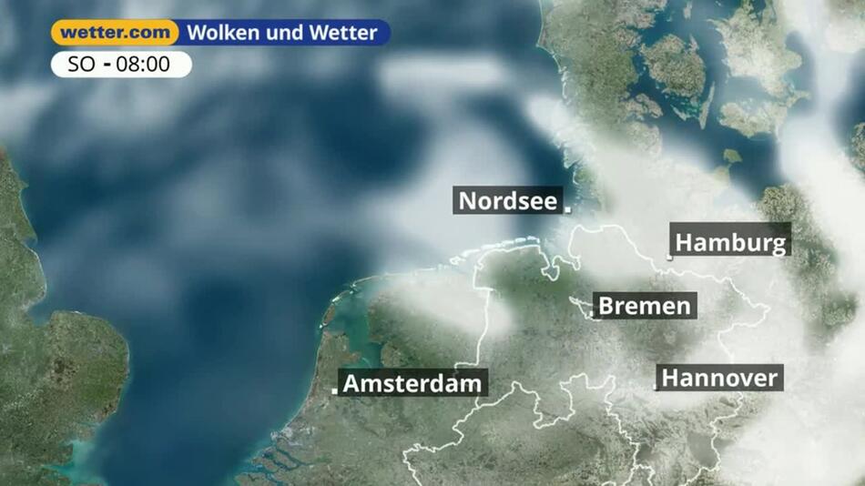 "Nordsee: Dein Wetter für Deine Region!"