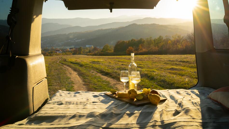 Picknick im Kofferraum