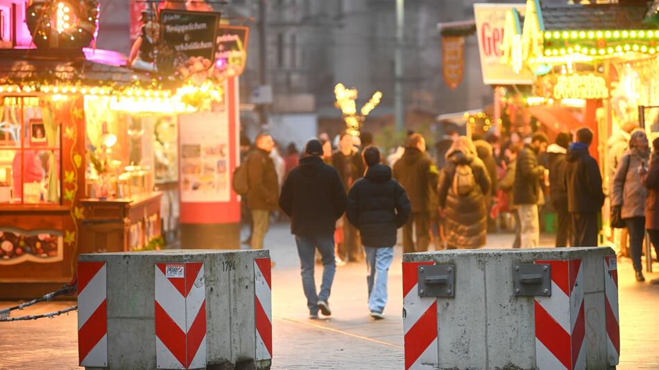 Sicherheit auf Weihnachtsmarkt in Halle