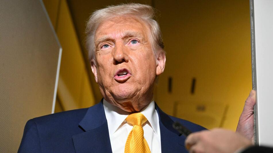 US-Präsident Trump unterwegs