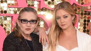 Carrie Fisher mit Billie Lourd wenige Monate vor ihrem plötzlichen Tod Ende Dezember 2016.