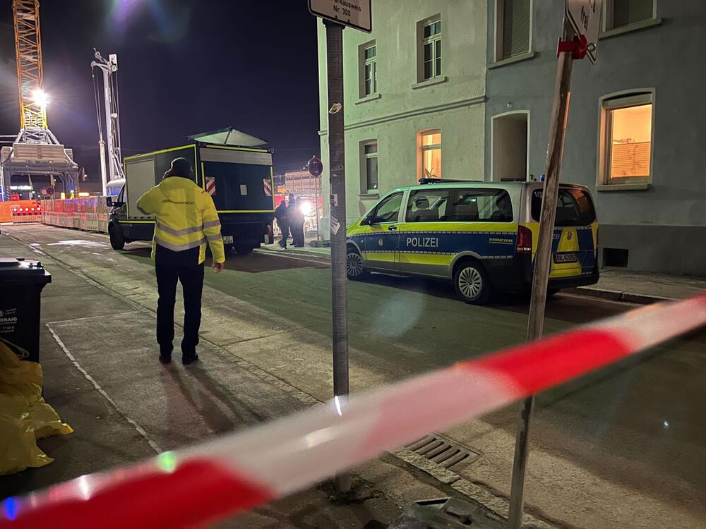 Bombenfund in Ulm