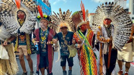 Indigene machen bei COP Druck – mit Erfolg