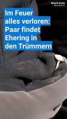 Kalifornisches Paar findet Ehering in den Trümmern