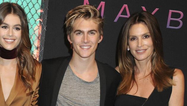 Presley Gerber mit seiner Mutter Cindy Crawford.