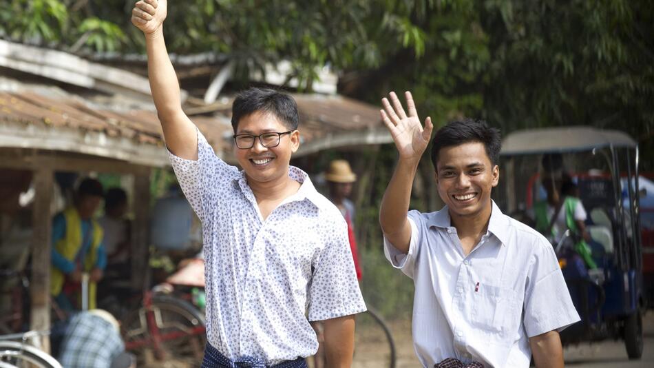 Reuters-Journalist in Myanmar sind frei