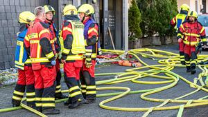 Brand in Mehrfamilienhaus in Kierspe