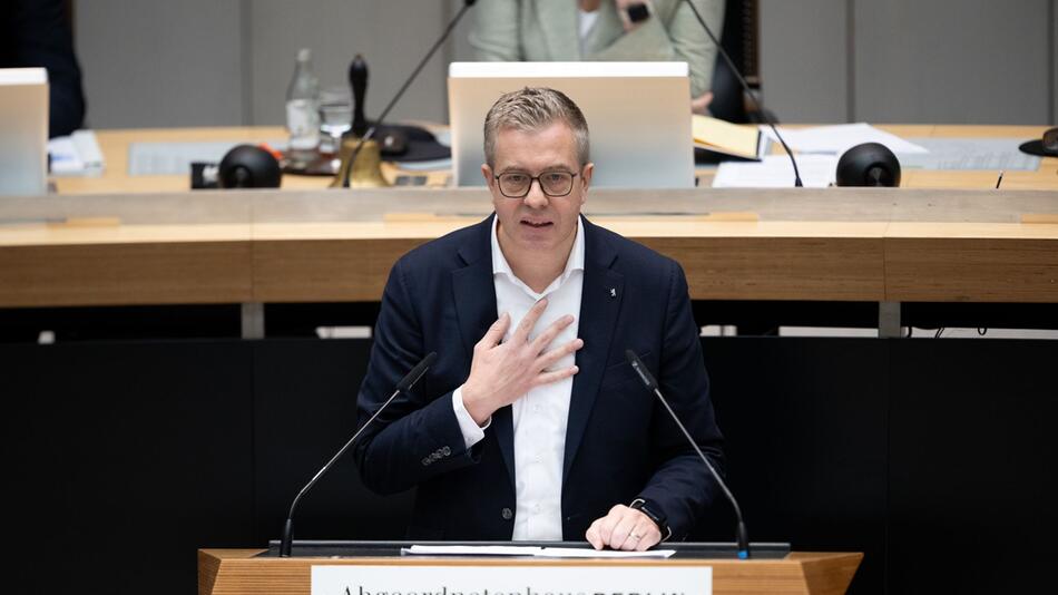 Plenarsitzung Berliner Abgeordnetenhaus