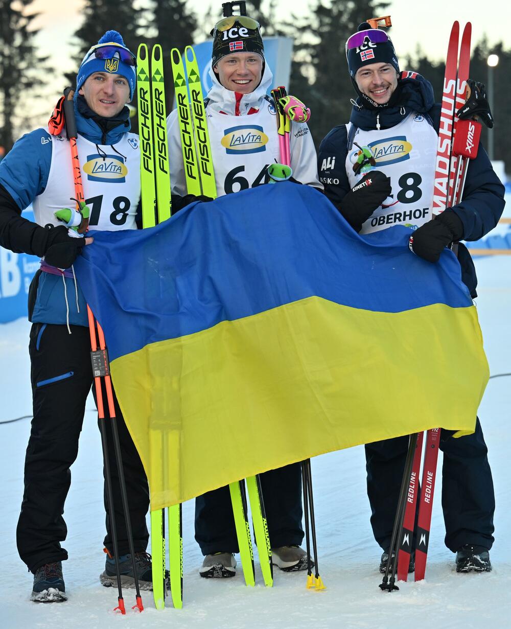 Unterstützung für ukrainische Biathleten