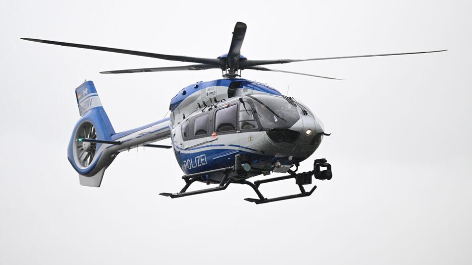 Vorstellung der umgerüsteten Polizeihubschrauber