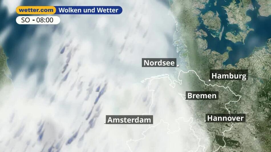 "Nordsee: Dein Wetter für Deine Region!"