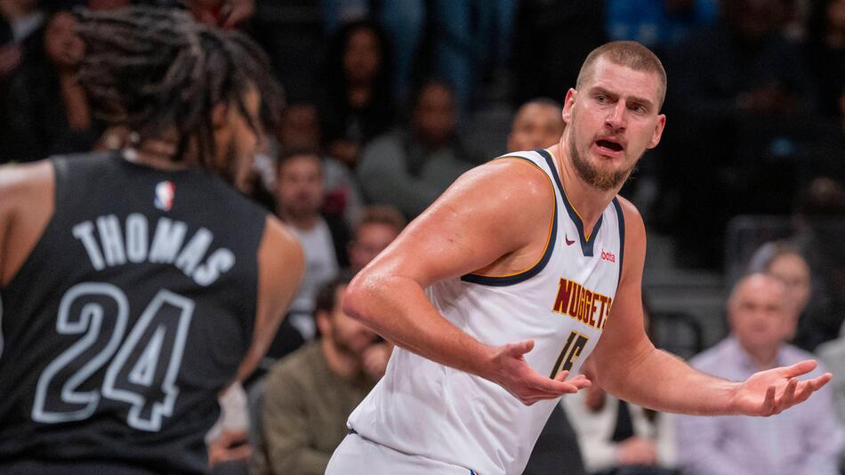 Nikola Jokic überragte für die Denver Nuggets